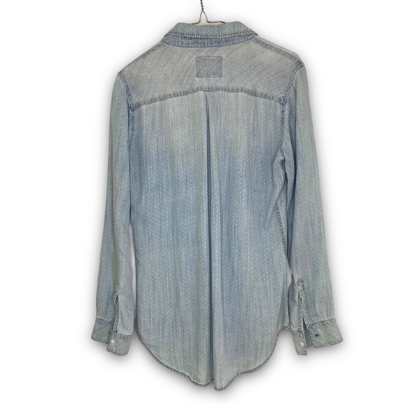Rails Chambray Button Down Shirt size Small - Picture 3 of 10